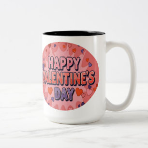 CANECA DE CAFÉ EM DOIS TONS 14 DE FEVEREIRO