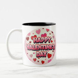 CANECA DE CAFÉ EM DOIS TONS 14 DE FEVEREIRO