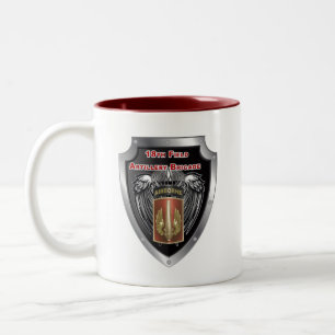Caneca De Café Em Dois Tons 18ª Brigada de Artilharia de Campanha Aerotranspor