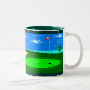 Caneca De Café Em Dois Tons 18o Furo