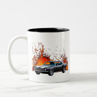 Caneca De Café Em Dois Tons 1968 Chevy Camaro Z28