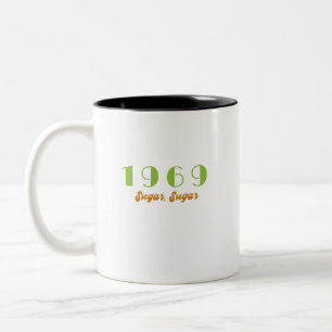 Caneca De Café Em Dois Tons 1969 Música do Top, Sugar, Sugar