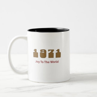 Caneca De Café Em Dois Tons 1971 Música Principal, Alegria Para O Mundo