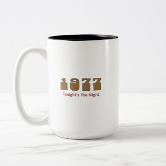 Caneca De Café Em Dois Tons 1977 Música do Ano, Esta É a Noite