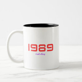 Caneca De Café Em Dois Tons 1989 Música do Ano, Olhe Para Outro Lado