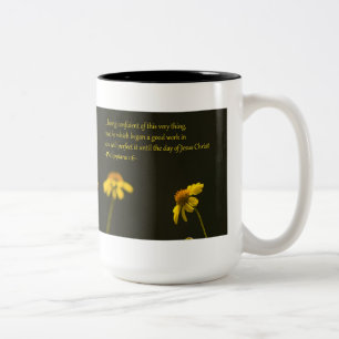 Caneca De Café Em Dois Tons 1:6 dos Philippians