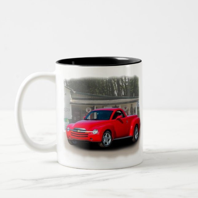 Caneca De Café Em Dois Tons 2004 Chevy SSR (Esquerda)