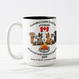 Caneca De Café Em Dois Tons 2019 ACDCC Nationals Mugs