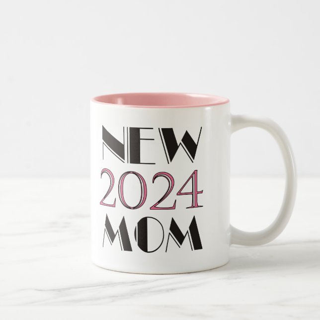 Caneca De Café Em Dois Tons 2024 Nova Mãe Mugs (Direita)