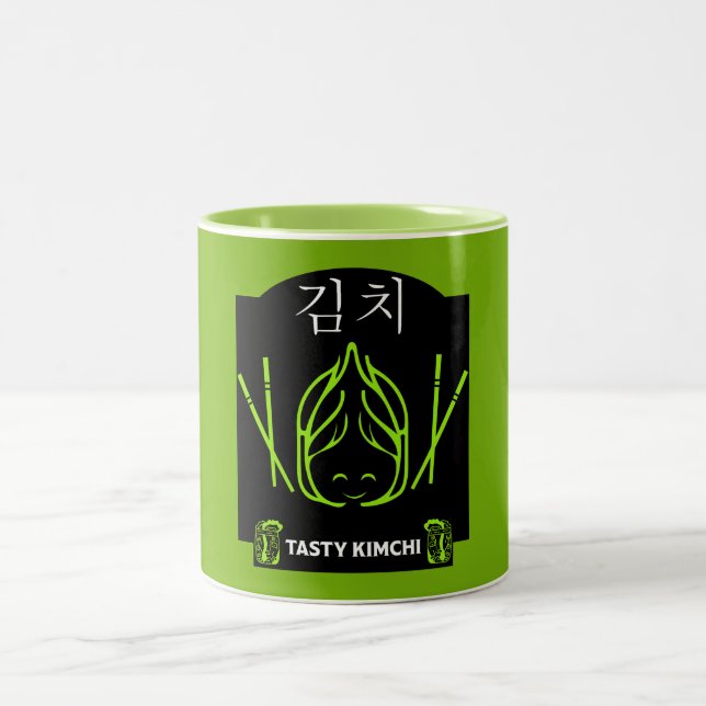 Caneca De Café Em Dois Tons 22 de novembro - Dia Internacional de Kimchi (Centro)