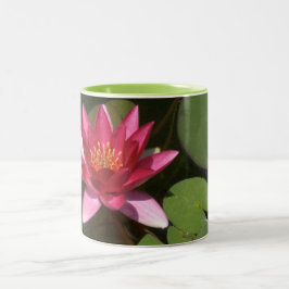 CANECA DE CAFÉ EM DOIS TONS 2 MASSA TONELADA, " BLOSSOM PINK LOTUS"