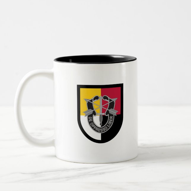 Caneca De Café Em Dois Tons 3º Grupo de Forças Especiais (3º SFG) (Esquerda)