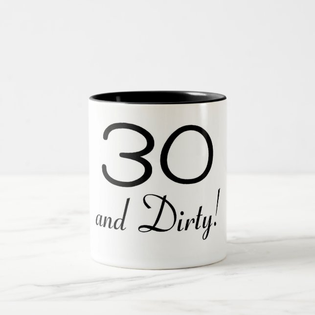 Caneca De Café Em Dois Tons 30 e 3 sujos (Centro)
