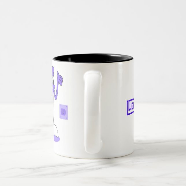 Caneca De Café Em Dois Tons 404 Error Mug (Alça)