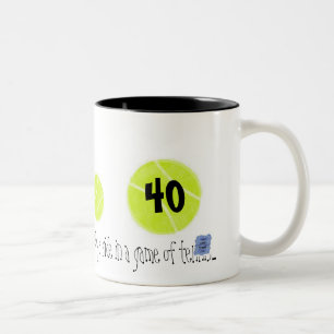 Caneca De Café Em Dois Tons 40… é apenas o terceiro ponto… pelo tênis do