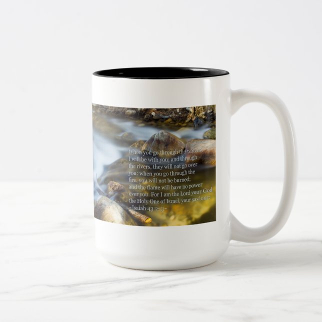Caneca De Café Em Dois Tons 43:2 de Isaiah - 3 (Direita)