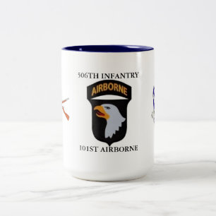 CANECA DE CAFÉ EM DOIS TONS 506TH A INFANTARIA AGRIDE