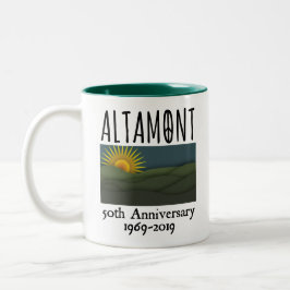 Caneca De Café Em Dois Tons 50 Anos De Altamont Speedway Free Concert 1969