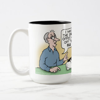 Caneca De Café Em Dois Tons 50 - Caricatura