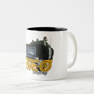 Caneca De Café Em Dois Tons 50 polícias