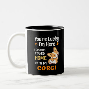 Caneca De Café Em Dois Tons 5 Você Tem Sorte