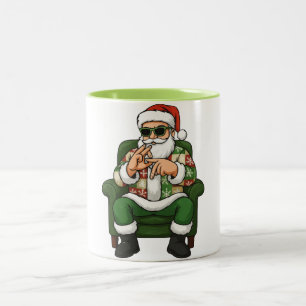 Caneca De Café Em Dois Tons 67 Seis Sete Bruh Natal Divertido   6 7 Camisa de 