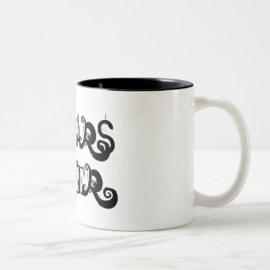 Caneca De Café Em Dois Tons 6 anos mais velho