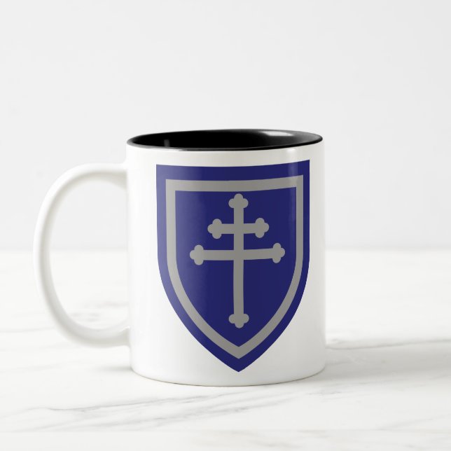 Caneca De Café Em Dois Tons 79th Infantry Division (Esquerda)