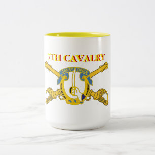 Caneca De Café Em Dois Tons 7o A CAVALARIA AGRIDE