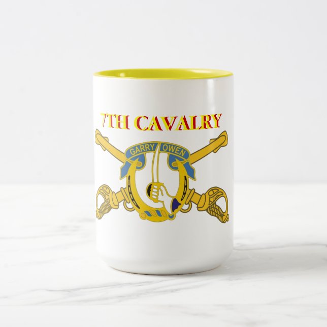 Caneca De Café Em Dois Tons 7o A CAVALARIA AGRIDE (Centro)