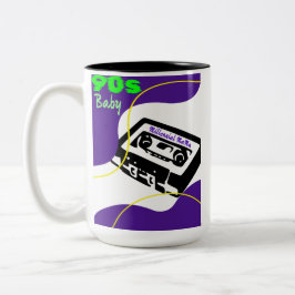 Caneca De Café Em Dois Tons 90 Baby Millennium MaMa