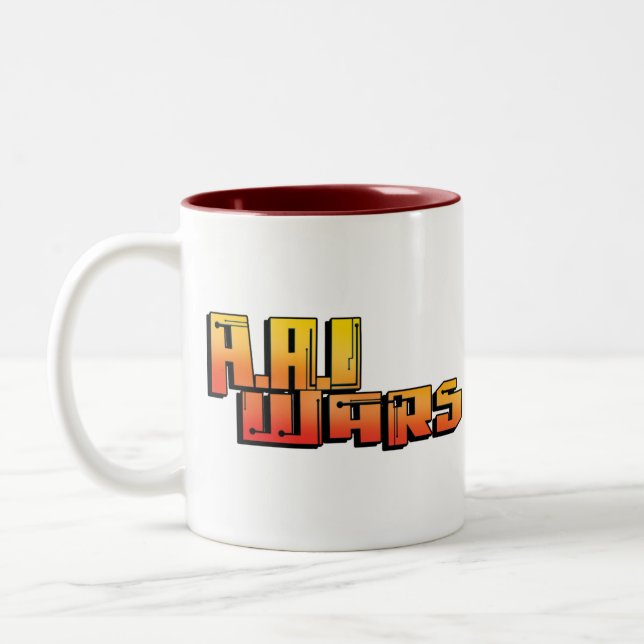 Caneca De Café Em Dois Tons A.A.I. Wars Café (Esquerda)
