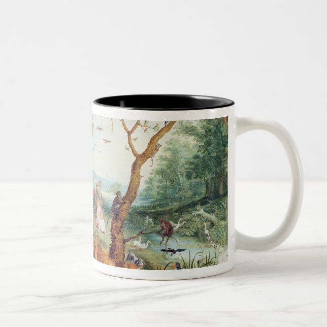 Caneca De Café Em Dois Tons A arca de Noah (Direita)