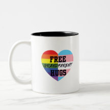 A avó livre abraça bens da qualidade de LGBTQ (E)