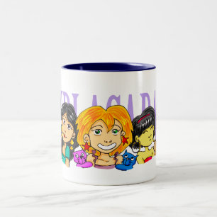 Caneca De Café Em Dois Tons A banda