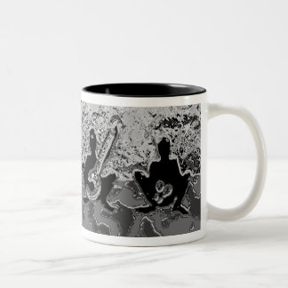 Caneca De Café Em Dois Tons A banda