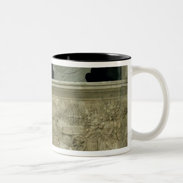 Caneca De Café Em Dois Tons A batalha de Marignano (Direita)