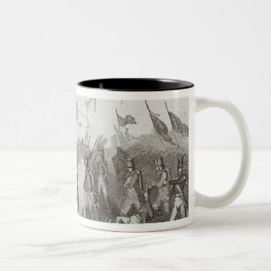 Caneca De Café Em Dois Tons A batalha de Nova Orleães