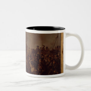 Caneca De Café Em Dois Tons A batalha de Waterloo