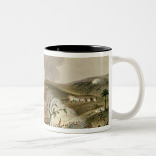 Caneca De Café Em Dois Tons A batalha de Waterloo, o 18 de junho de 1815