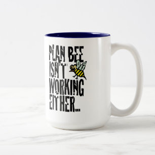 Caneca De Café Em Dois Tons A Bee do Plano também não está funcionando