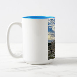 Caneca De Café Em Dois Tons A Bela Atenas