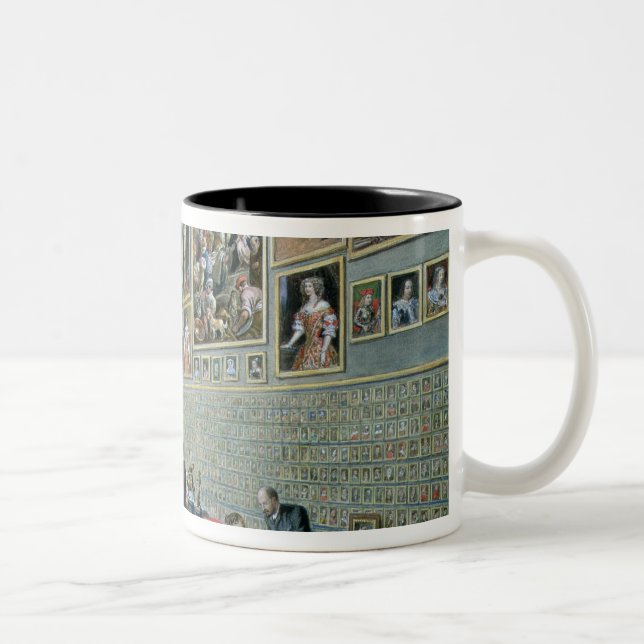 Caneca De Café Em Dois Tons A biblioteca (Direita)