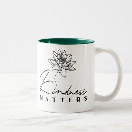 Caneca De Café Em Dois Tons A bondade importa