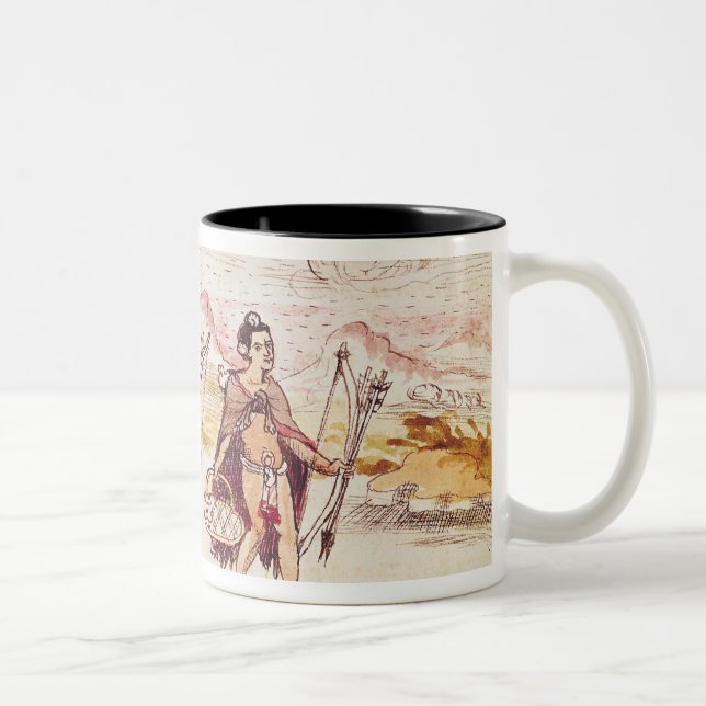 Caneca De Café Em Dois Tons A caça, 1579 (Direita)