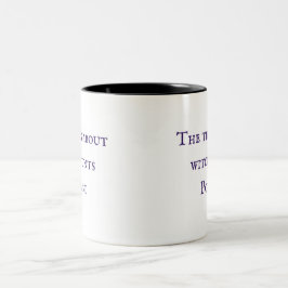 Caneca De Café Em Dois Tons A Coisa Sobre Bruxas Caçam Podcast Mug