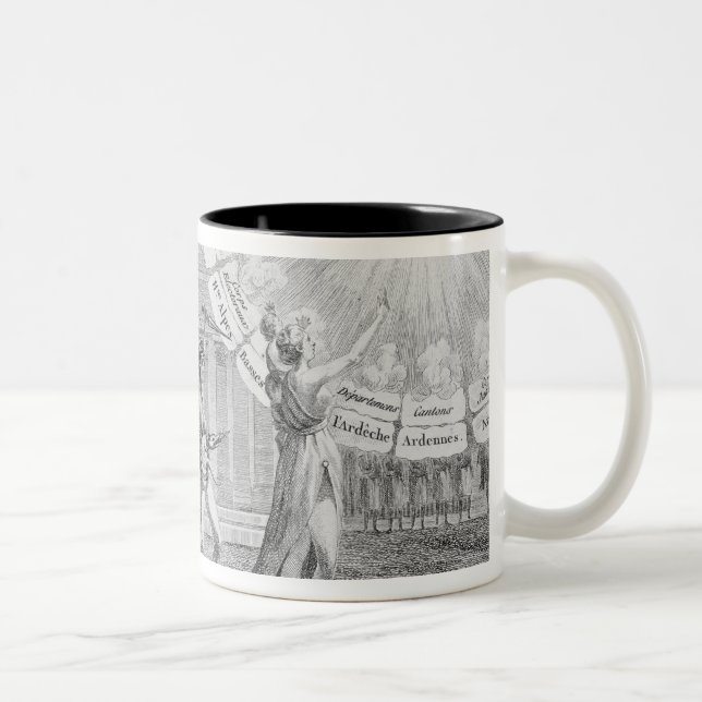Caneca De Café Em Dois Tons A conspiração de Babeuf, ano 4 (Direita)