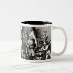 Caneca De Café Em Dois Tons A constituição francesa