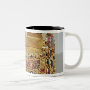Caneca De Café Em Dois Tons A coroa de Hildesheim