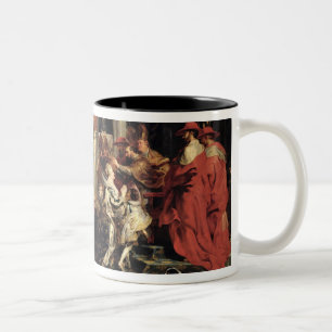 Caneca De Café Em Dois Tons A coroação de Marie de Medici no St.